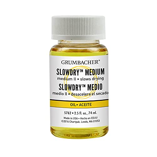 Load image into Gallery viewer, Grumbacher Slow-Drying Medium II for Oil Paintings, 2-1/2 Jar, #5762
