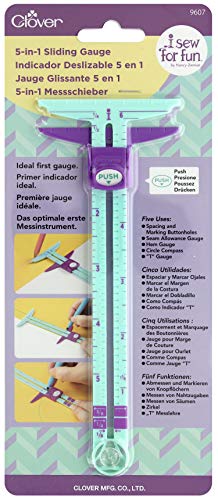 Load image into Gallery viewer, Clover Sew for Fun 5-in-1 Sliding Gauge 5-in-1
