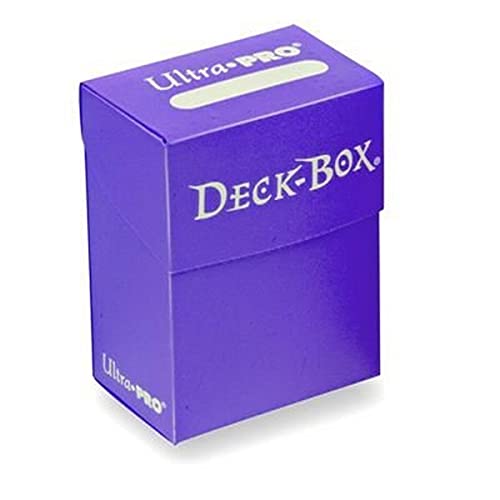 Load image into Gallery viewer, Ultra Pro Standard Deck Box, 80-Count, Purple
