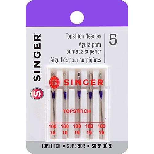 Load image into Gallery viewer, SINGER 04725 Universal Topstitch Sewing Machine Needles, 5-Count
