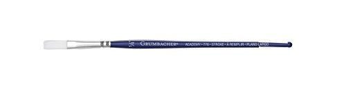 Load image into Gallery viewer, Grumbacher Academy Watercolor Stroke Brush, White Nylon Bristles, 1/4&quot; Size (776.025)
