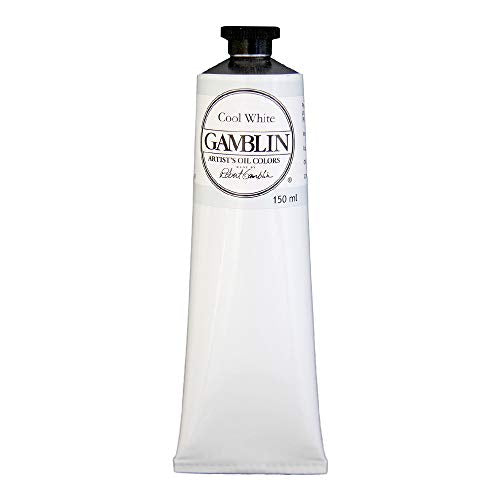 Load image into Gallery viewer, Gamblin Artist Oil, 150ml Tube, Cool White (2800)
