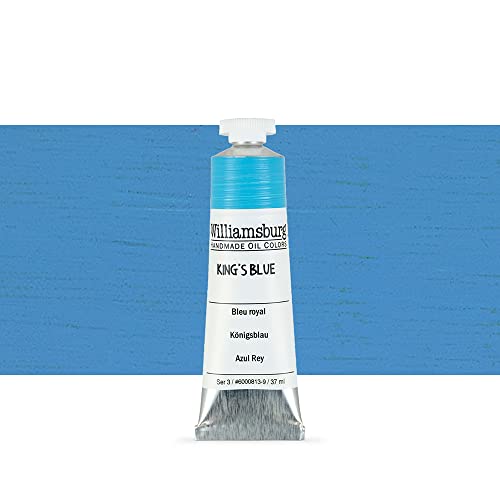 Load image into Gallery viewer, Williamsburg Oil 37ml Tube, Kings Blue (60008139)
