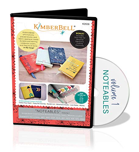 Load image into Gallery viewer, Kimberbell Noteables Vol 1 Machine Embroidery Pattern CD
