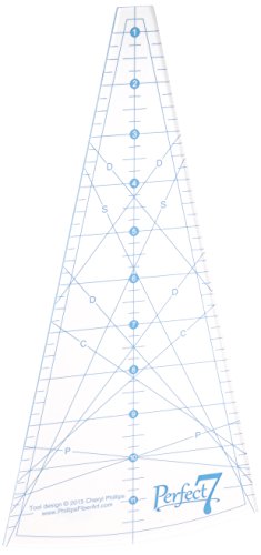 Load image into Gallery viewer, Phillips Fiber Art Ruler Perfect 7
