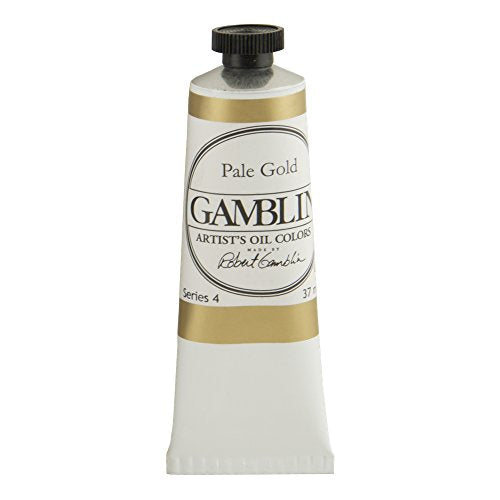 Load image into Gallery viewer, Gamblin Artist Oil 37Ml Pale Gold
