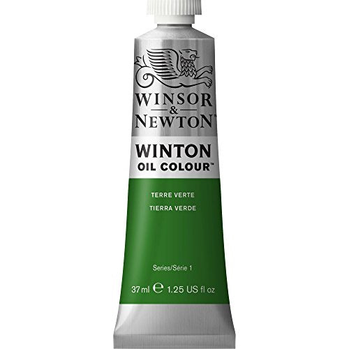 Load image into Gallery viewer, Winsor &amp; Newton 1414637 Winton Oil Color Paint, 37-ml Tube, Terre Verte
