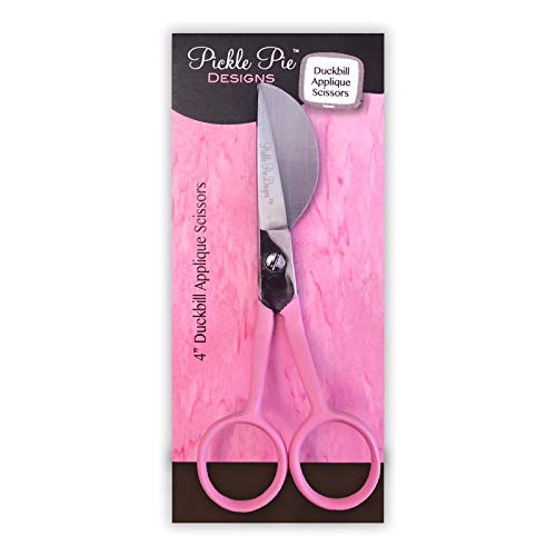 Load image into Gallery viewer, Pickle Pie Designs Duckbill Applique Scissors 4 inch
