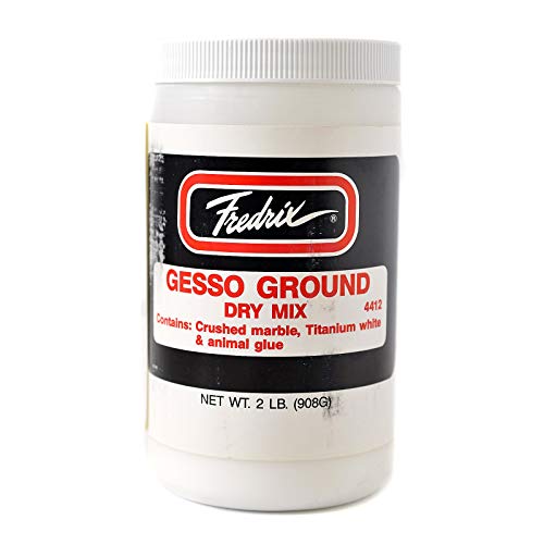 Fredrix Gesso Ground Dry Mix 2 lb. jar