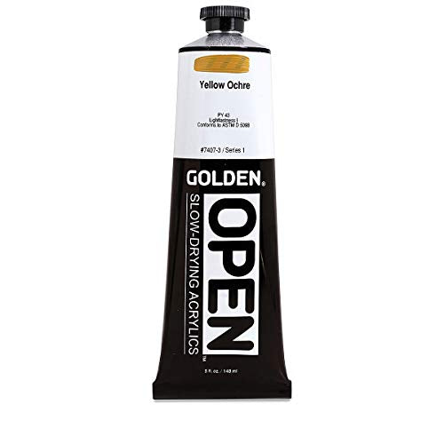 Open 5 Ounce Color Paints, Color: Yellow Ochre