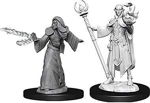 Load image into Gallery viewer, Dungeons &amp; Dragons Nolzur`s Marvelous Unpainted Miniatures: W9 Male Elf Wizard
