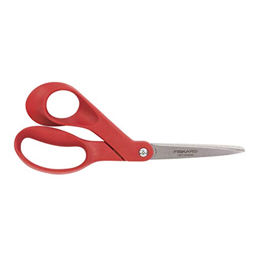 Load image into Gallery viewer, Fiskars 197070-1001 Petite Left-Handed Scissors, 7 Inch, Red
