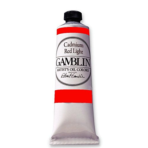 Load image into Gallery viewer, Gamblin Oil Color Cadmium Red Light 150 ml tube
