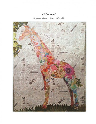 Load image into Gallery viewer, Potpourri Giraffe Collage Pattern by Laura Heine
