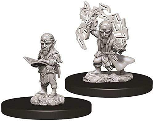 Load image into Gallery viewer, Pathfinder Deep Cuts Unpainted Miniatures: W9 Male Gnome Sorcerer
