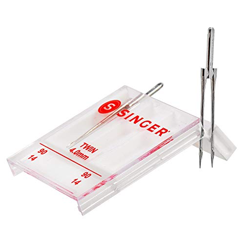 Load image into Gallery viewer, Singer Notions 4793 Twin Machine Needles Size 14/90 2/Pkg, Multi
