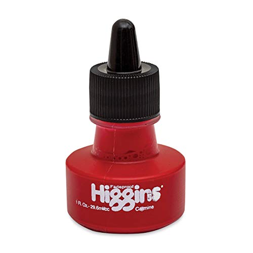 Load image into Gallery viewer, Chartpak 44655 10 oz Higg Ink Carmine 1Oz Fadeproofpigmented
