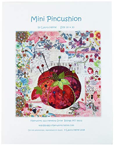 Load image into Gallery viewer, Fiberworks Mini Pincushion Collage Pattern
