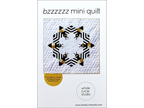 Whole Circle Studio Bzzzzzz Mini Quilt Ptrn