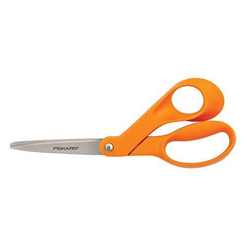 Load image into Gallery viewer, Fiskars 197060-1001 Petite Original Orange-Handled Scissors, 7 Inch, Orange
