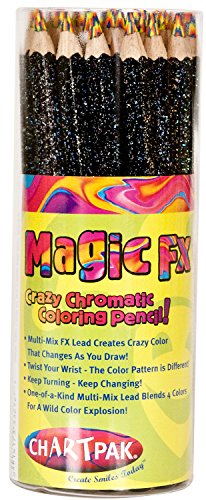 Koh-I-Noor FA3406.30 Magic FX Coloring Pencils, Pack of 30, Neon Mix