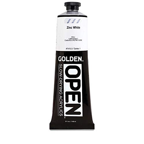 Open 5 Ounce Color Paint: Zinc White