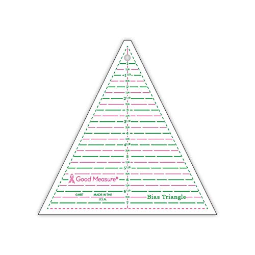 Good Measure Bias Triangle Ruler