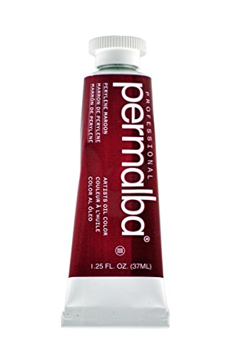 Load image into Gallery viewer, Weber Permalba 1041 37-Ml Artist Oil Color, Perylene Maroon
