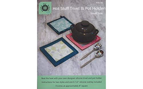 Load image into Gallery viewer, Around The Bobbin Hot Stuff Trivet &amp; PotHolderSM
