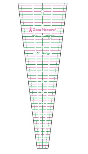 Load image into Gallery viewer, Good Measure 15 Degree Wedge Ruler
