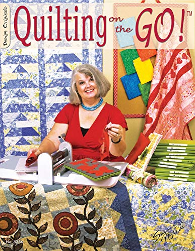 Load image into Gallery viewer, Quilting on the Go (Design Originals) Patterns for Easy Die-Cutting with the AccuQuilt GO! (TM) Fabric Cutter Machine and Dies to Make Quilts, Place Mats, Pillows, Table Runners, Aprons, Totes, &amp; More
