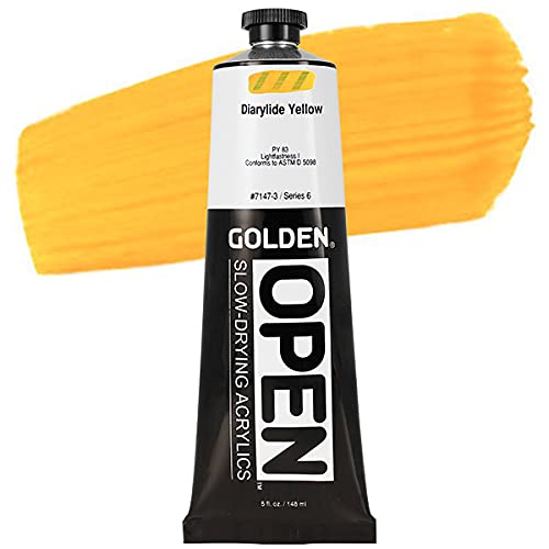 Open 5 Ounce Color Paints, Color: Diarylide Yellow