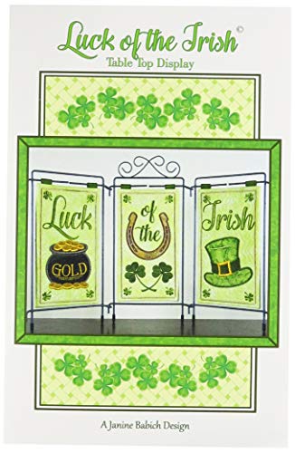 Janine Babich Designs CD Luck Of The Irish Table Top Display Pattern