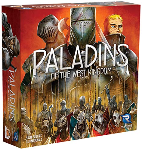 Load image into Gallery viewer, Paladins of The West Kingdom Strategy Board Game, 1-4 Players, Ages 12 and Up, 90-120 Min Play Time, Most Victory Points Win, Build Outposts, Fortifications, Commission Monks, &amp; Confront Outsiders
