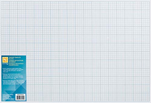 Load image into Gallery viewer, Wrights 670052 Gridded Plastic Template, by The Yard, Blue
