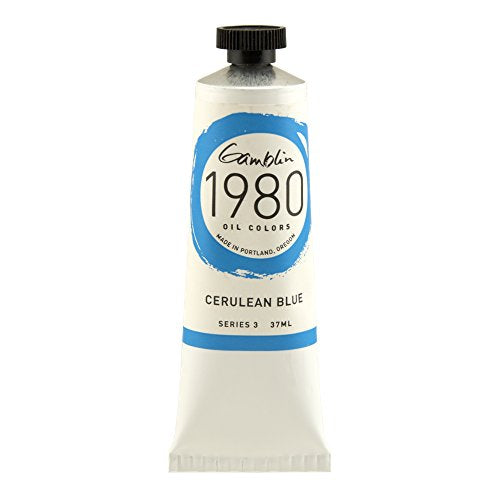 Load image into Gallery viewer, Gamblin 1980 Oil Cerulean Blue 150Ml
