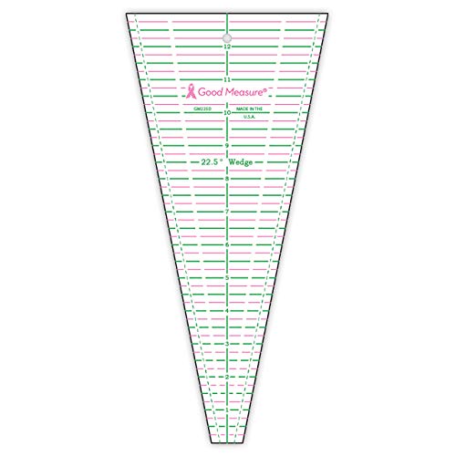 Load image into Gallery viewer, Good Measure 22.5 Degree Wedge Ruler
