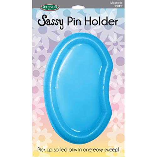 Load image into Gallery viewer, Sullivans 39868 Sassy Pin Holder, 4.5&quot; x 2.5&quot;, Blue
