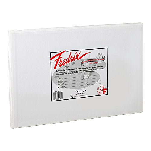 Load image into Gallery viewer, Fredrix 3212 Artist Series Canvas Panel - Size 11x14
