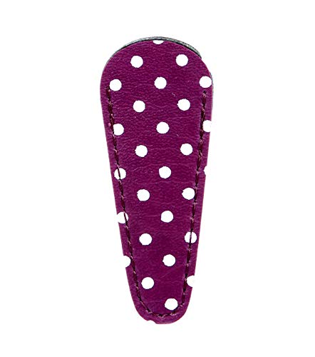 Original Works Small Polka Dot Embroidery Scissors Case Purple