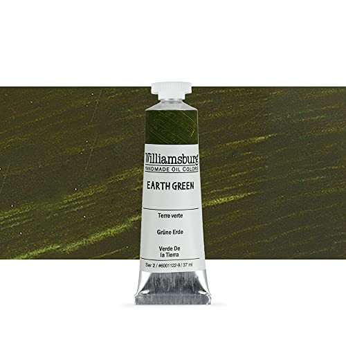 Load image into Gallery viewer, Williamsburg Oil 37ml Tube, Earth Green (60011229)
