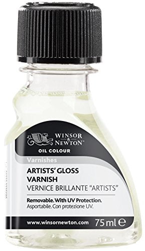 Load image into Gallery viewer, Winsor &amp; Newton Artists&#39; Gloss Varnish, 75ml, 2 Fl Oz (Pack of 1)
