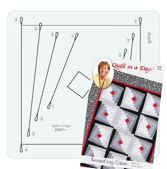 Load image into Gallery viewer, Quilt in a Day Wonky Ruler, 2-1/2-Inch Strips
