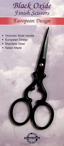 Tooltron Victorian Scissor, 3.5-Inch, Black