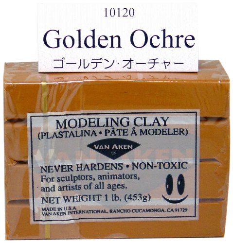 Load image into Gallery viewer, Van Aken - Modeling Clay - 1 lb. - Golden Ochre
