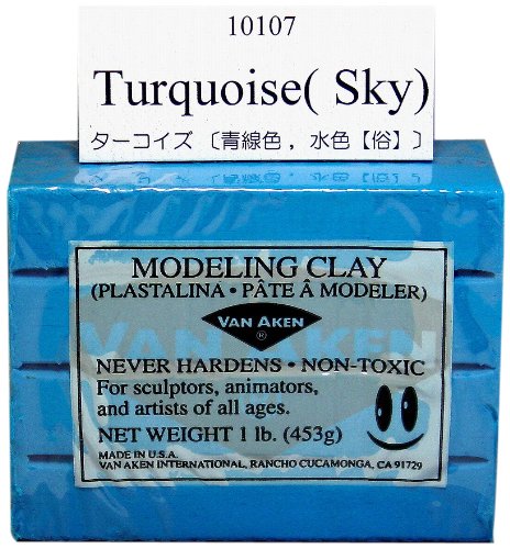 Load image into Gallery viewer, Van Aken - Modeling Clay - 1 lb. - Turquoise
