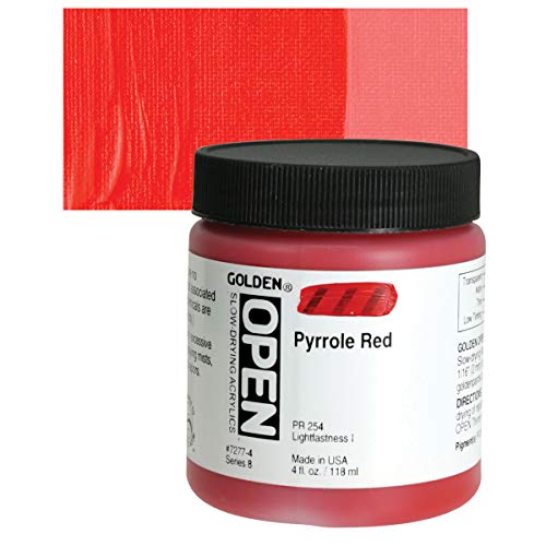 Load image into Gallery viewer, PYRROLE RED 4OZ OPEN ACRYLIC
