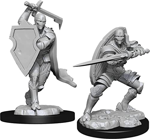 Load image into Gallery viewer, Dungeons &amp; Dragons Nolzur&#39;s Marvelous Unpainted Miniatures: Warforged Fighter (Male)
