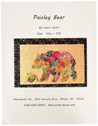 Load image into Gallery viewer, Fiberworks Paisley Bear pattern
