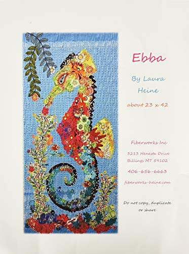 Load image into Gallery viewer, Fiberworks Ebba Seahorse pattern, Finishes 46&quot; x 63&quot;
